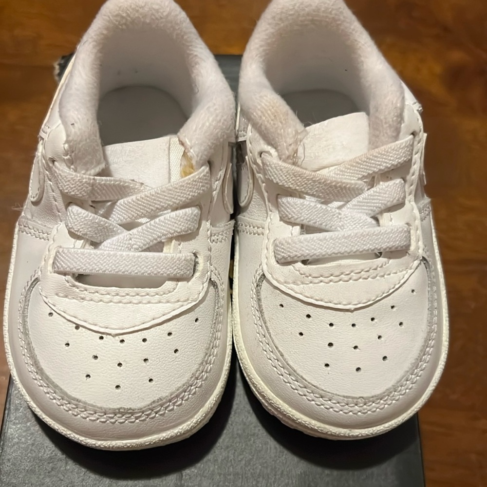 Baby white sneakers